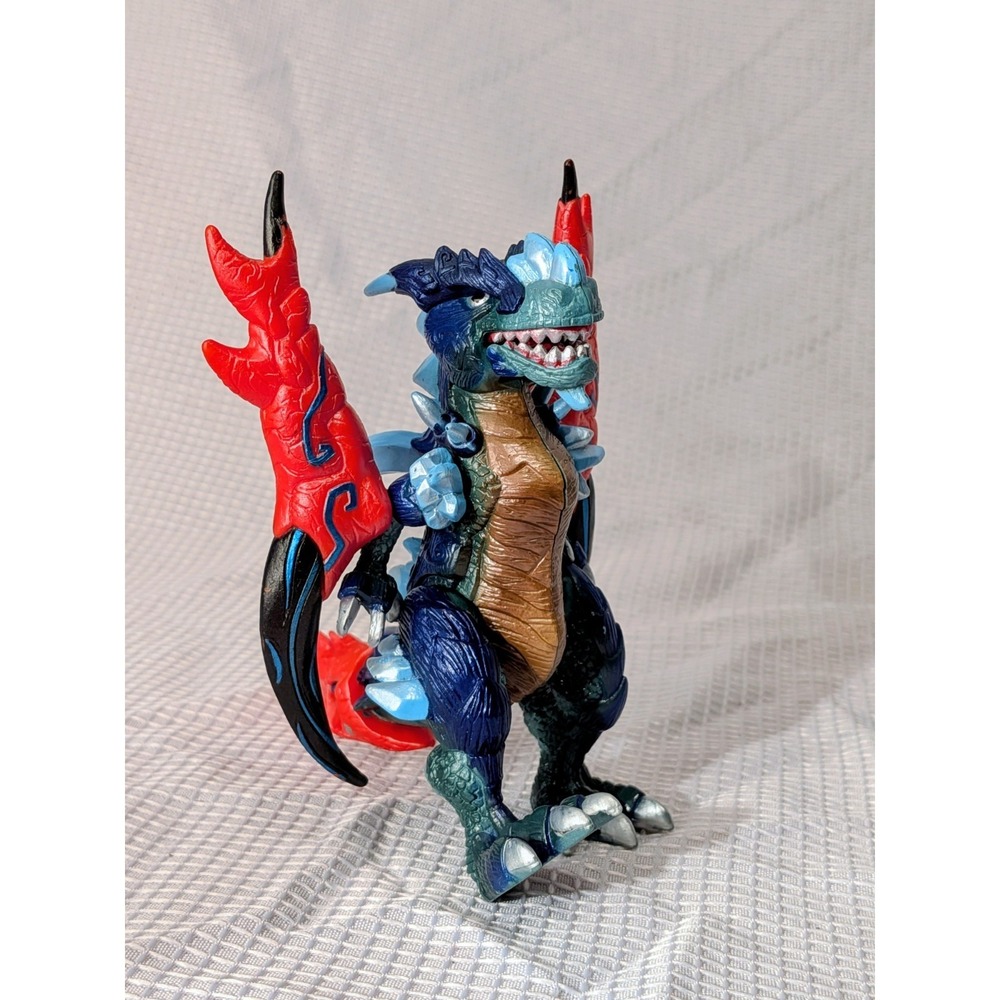 Rare Giochi Preziosi - Dinofroz - 2012 Imports Dragon Action Figure 5.5" Blue